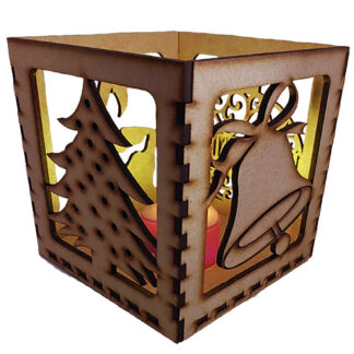 Candle box - Christmas theme